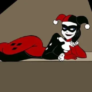🍭 emoji Harley Quinn  | @CherrySticker Telegram sticker 4 of 104