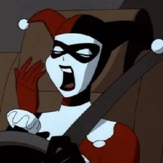 🍭 emoji Harley Quinn  | @CherrySticker Telegram sticker 22 of 104