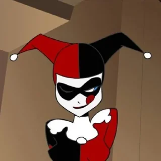 🍭 emoji Harley Quinn  | @CherrySticker Telegram sticker 13 of 104