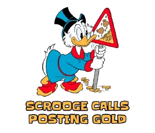 🥇 emoji SCROOGE CALLS Telegram sticker 11 of 12