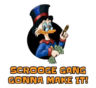 💰 emoji SCROOGE CALLS Telegram sticker 9 of 12