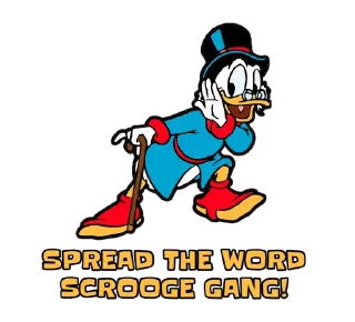 🌝 emoji SCROOGE CALLS Telegram sticker 10 of 12