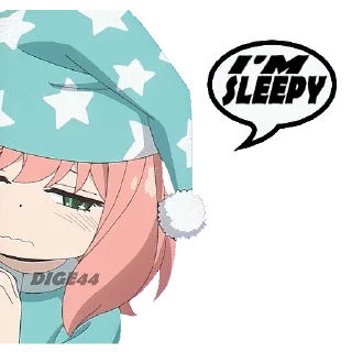 😪 emoji @STIKERFORALL 🏴󠁧󠁢󠁥󠁮󠁧󠁿ANYA FORGER Telegram sticker 16 of 35