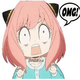 ☮️ emoji @STIKERFORALL 🏴󠁧󠁢󠁥󠁮󠁧󠁿ANYA FORGER Telegram sticker 22 of 35