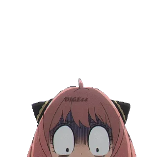 😨 emoji @STIKERFORALL 🏴󠁧󠁢󠁥󠁮󠁧󠁿ANYA FORGER Telegram sticker 8 of 35