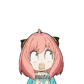 😧 emoji @STIKERFORALL 🏴󠁧󠁢󠁥󠁮󠁧󠁿ANYA FORGER Telegram sticker 23 of 35