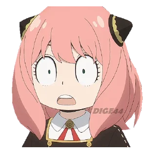 😮 emoji @STIKERFORALL 🏴󠁧󠁢󠁥󠁮󠁧󠁿ANYA FORGER Telegram sticker 21 of 35