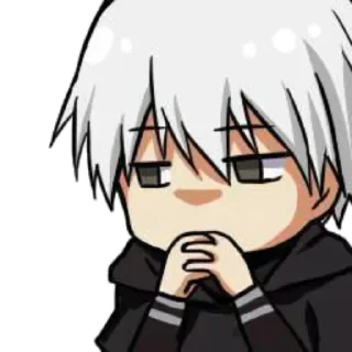 🔥 emoji I am weeb Telegram sticker 16 of 66
