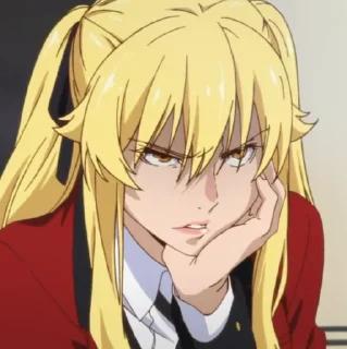 🥢 emoji Kakegurui ⋮ @StickIt Telegram sticker 18 of 96