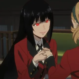 Sticker from Kakegurui ⋮ @StickIt