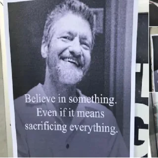 Sticker from Uncle Ted