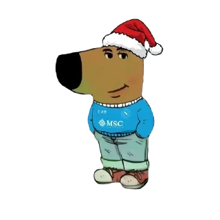 Sticker from chill guy