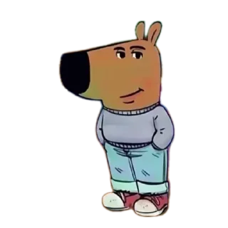 Sticker from chill guy