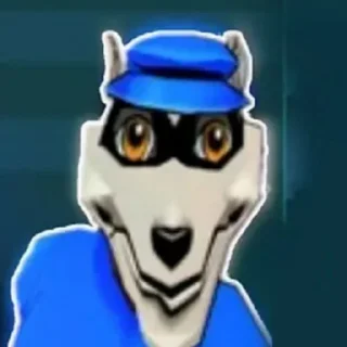 Sticker from Sly Cooper