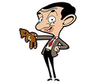 Sticker from Mr Bean @MBean1
