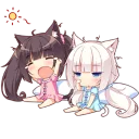😴 emoji NEKOPARA Telegram sticker 12 of 40