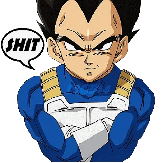 💩 emoji @STIKERFORALL 🏴󠁧󠁢󠁥󠁮󠁧󠁿🇬🇧VEGETA Telegram sticker 14 of 25