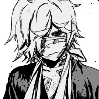 🖤 emoji 🗡 Gabimaru ' by @vxivxx Telegram sticker 21 of 103