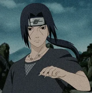😒 emoji Uchiha Telegram sticker 22 of 59