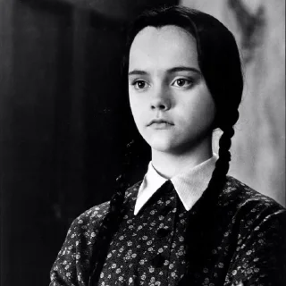 Sticker from Addams family