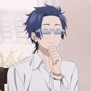 😎 emoji 霧島透〜 Telegram sticker 15 of 30
