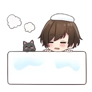 🤤 emoji Menhera-kun Telegram sticker 18 of 119