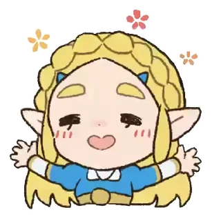 Sticker from Link & Zelda (@thehyrulefantasyita)