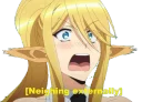 😦 emoji Monster Musume Vero Manga, leggetelo Telegram sticker 10 of 105