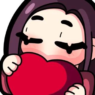 🤍 emoji Raciii's emote pack Telegram sticker 9 of 12