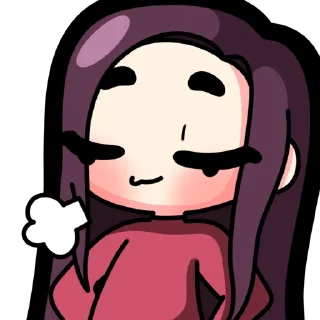 😌 emoji Raciii's emote pack Telegram sticker 6 of 12