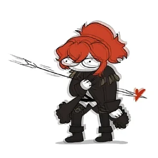 😍 emoji Diluc Telegram sticker 23 of 55