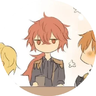 😐 emoji Diluc Telegram sticker 18 of 55