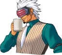 ☕ emoji Phoenix Wright Telegram sticker 10 of 18