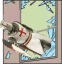 🤕 emoji DEUS VULT Telegram sticker 8 of 27