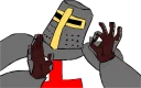 👌 emoji DEUS VULT Telegram sticker 20 of 27