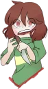 😥 emoji Chara Telegram sticker 12 of 42