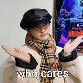 🤷‍♀ emoji ATEEZ. Telegram sticker 6 of 93