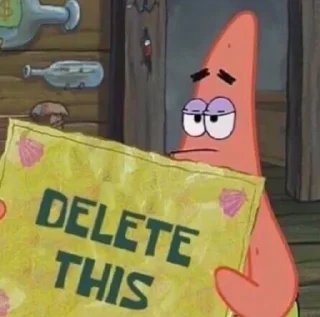 😒 emoji patrick Telegram sticker 6 of 120