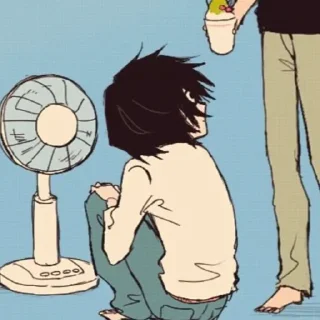 🦔 emoji L-death note Telegram sticker 16 of 21