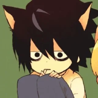 Sticker from L-death note