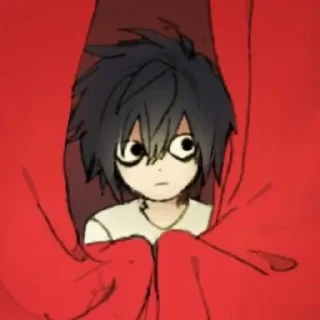 Sticker from L-death note