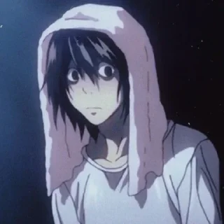 Sticker from L death note