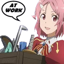 🔧 emoji @STIKERFORALL SWORD ART ONLINE Telegram sticker 13 of 85