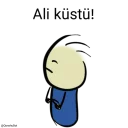 😒 emoji Ali @Qonshubot Telegram sticker 13 of 31