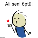 💋 emoji Ali @Qonshubot Telegram sticker 19 of 31