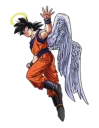 😇 emoji Goku Telegram sticker 13 of 40