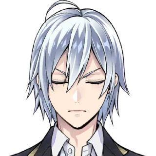😪 emoji Silver Telegram sticker 8 of 15