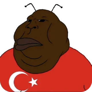 Sticker from Anti-turks pack