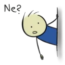 ❓ emoji Qonşu - Soru - Türkçə Telegram sticker 6 of 10