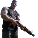 Sticker from Rich Piana